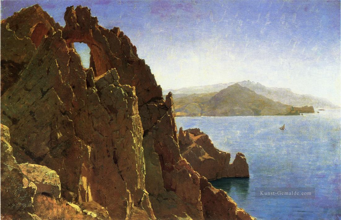 Nataural Arch Capri Szenerie Luminism William Stanley Haseltine Ölgemälde